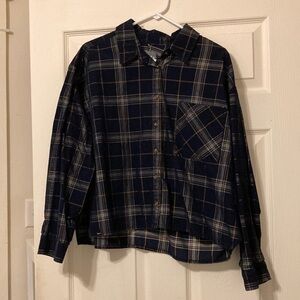NWOT Arula X Plaid Shirt